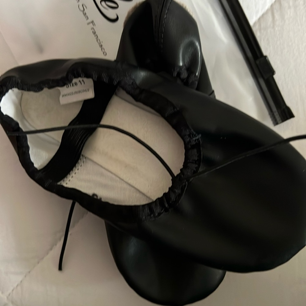 Black Ballet Shoes